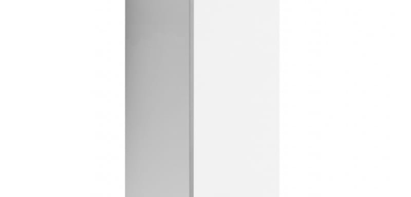 Vitrína CLP W 40 cm Bílá