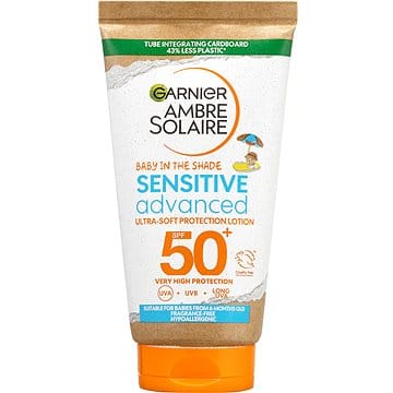 GARNIER Ambre Solaire Sensitive Advanced opalovací mléko SPF 50+ 50 ml