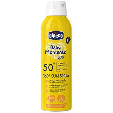CHICCO Dětský sprej 360° SPF50+, 150 ml