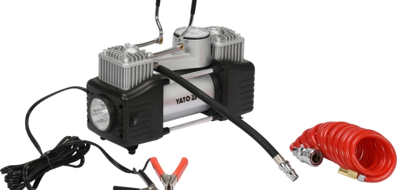 YATO Kompresor s&nbsp;LED svítilnou 250W