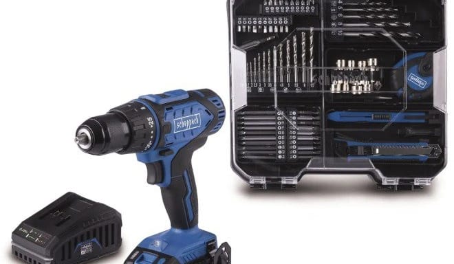 SCHEPPACH Vrtací šroubovák AKU 20V IXES s&nbsp;příslušenstvím C-DTB74/1-X (1×2 Ah)