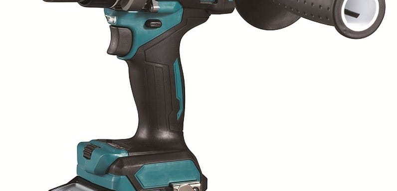 MAKITA Příklepový šroubovák AKU bezuhlíkový Li-ion XGT 40V, Makpac HP001GM201 (2×4 Ah)