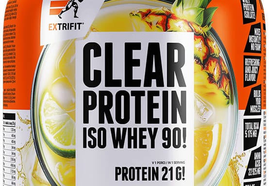Extrifit Clear Protein Iso Whey 90! 900 g lime