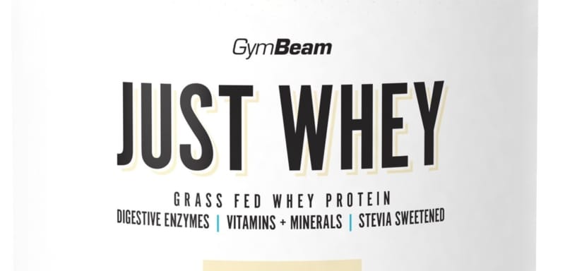 GymBeam Protein Just Whey 1000 g, vanilla ice cream