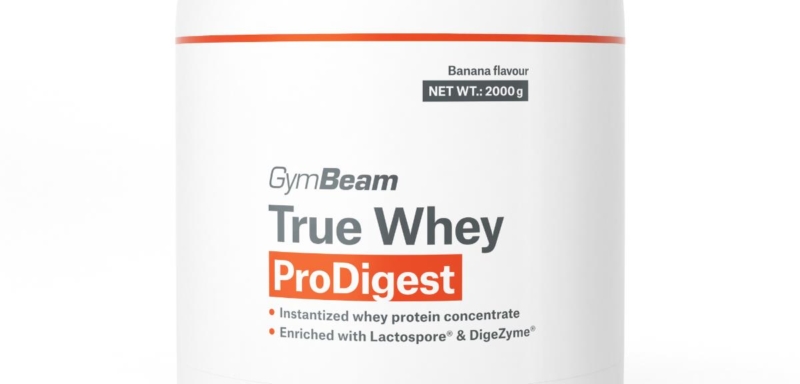 GymBeam True Whey ProDigest 2000 g, banana