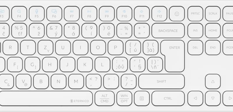 Eternico K501F Wireless bílá – CZ/SK