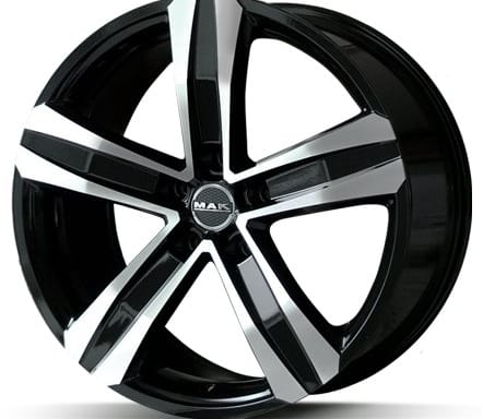MAK Stone 5 Black 7×17, 5×108, ET46