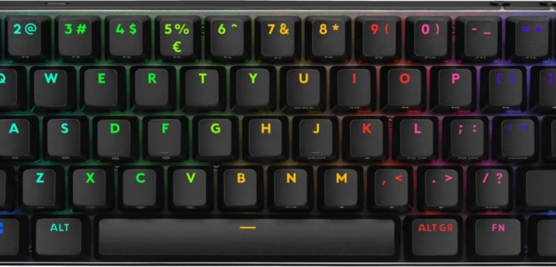 Logitech G PRO X 60 Lightspeed Gaming Keyboard – US INTL, černá