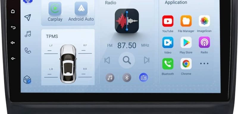 Ossuret Autorádio Audi TT 8J od 2006, CarPlay, Android, GPS, WiFi, DSP, DAB+, RDS