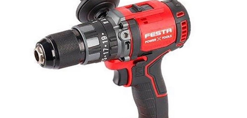 FESTA Vrtačka AKU SHARE20V s&nbsp;příklepem, Brushless nabíječka, kufr 28001 (1 × 2 Ah)
