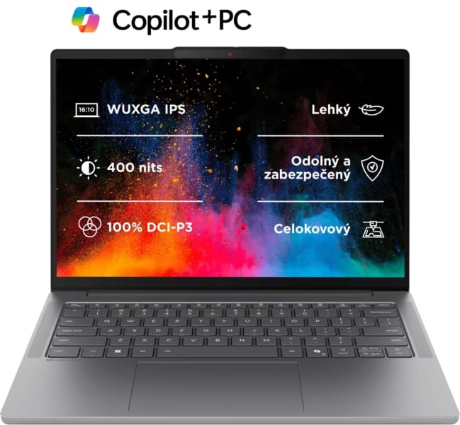 Lenovo IdeaPad Slim 5&nbsp;14IPH11 Luna Grey celokovový (bez adaptéru)