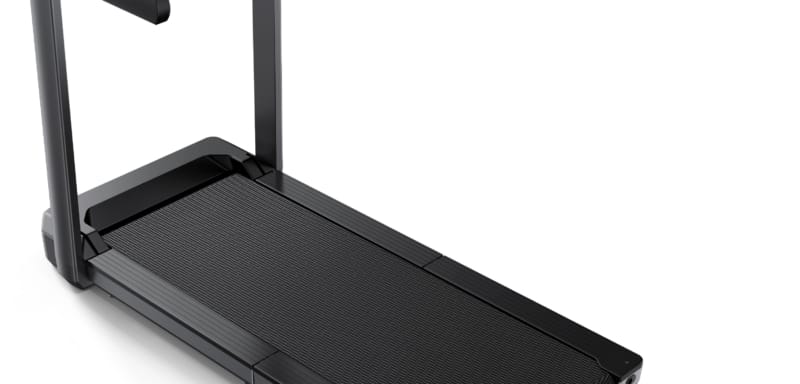 KING SMITH Foldable Motorized Treadmill WP500B4 Silver Gray