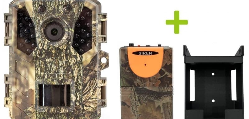 OXE Gepard II, lovecký detektor, kovový box, 32GB SD karta a&nbsp;6 ks baterií