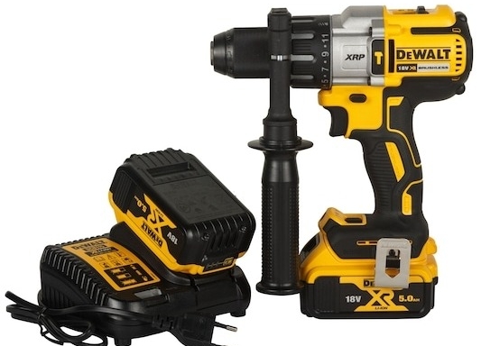DEWALT Vrtačka s&nbsp;příklepem AKU 18V XR XRP v&nbsp;kufru TSTAK DCD996P2-QW (2×5 Ah)