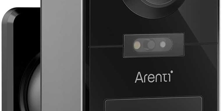 ARENTI Wire-Free Wi-Fi, 4MP/2K, Rechargeable Battery Camera