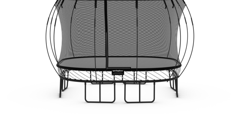 Springfree Trampoline® Large Square (S113) Trampolína s&nbsp;ochrannou sítí, 340 × 340 cm