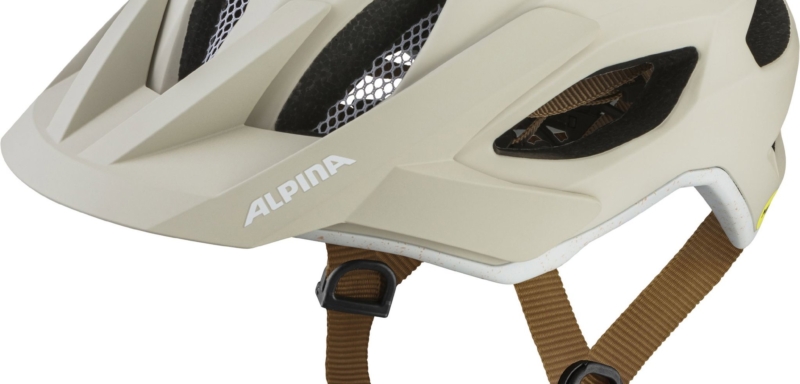 Alpina Apax MIPS sand white matt M