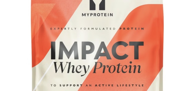 MyProtein Impact Whey Protein 2500g, jahoda