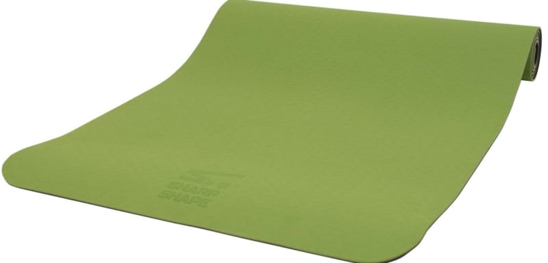 Sharp Shape Dual TPE yoga mat green