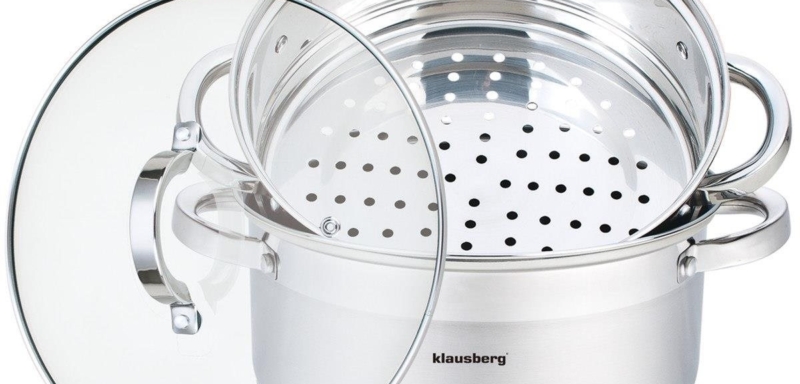 Klausberg Parní hrnec 3 elem. 24 cm Kb – 7144