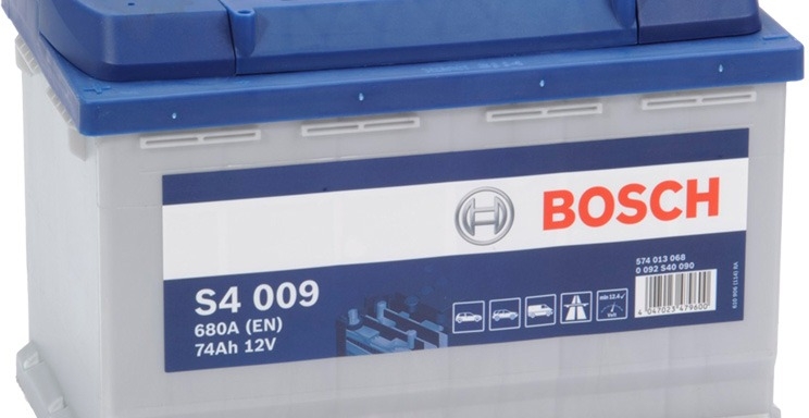 BOSCH S4&nbsp;009, 74Ah, 12V (0&nbsp;092 S40&nbsp;090)