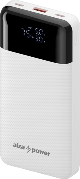AlzaPower Parade Gen2&nbsp;20000mAh Power Delivery (22,5W) bílá