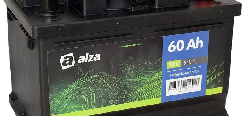 ALZA Autobaterie 60Ah, 12V