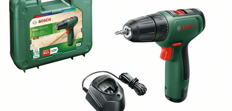 BOSCH Vrtací šroubovák EasyDrill 1200, kufr 0.603.9D3.006 (1 × 1,5 Ah)