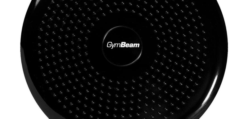 GymBeam Balanční podložka černá