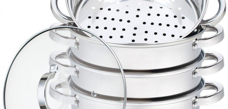 Klausberg Parní hrnec 5 elem. 24 cm Kb – 7146