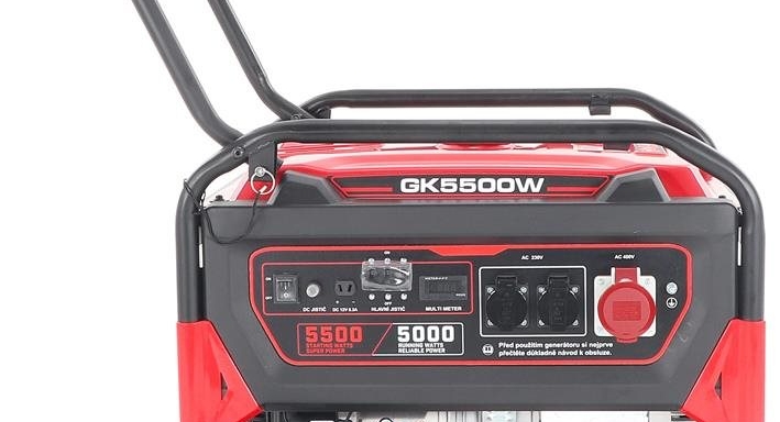 VEGA Elektrocentrála benzínová GK5500W