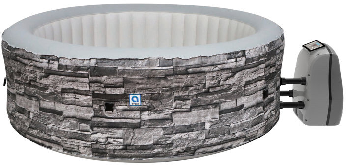 Avenli 14196 Nafukovací vířivka NICE pro 4 – 6 osob, 204 × 70 cm, cihlový vzor