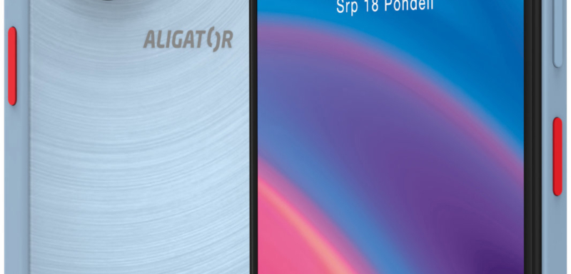 Aligator S8000 SENIOR 4GB/128GB modrý