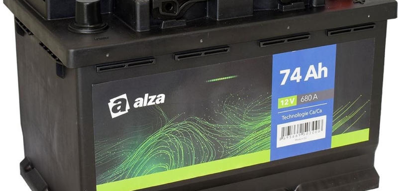 ALZA Autobaterie 74Ah, 12V
