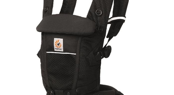 ERGOBABY Adapt nosítko Soft Flex Mesh – Onyx Black
