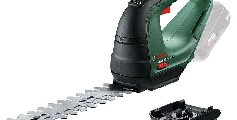 BOSCH Nůžky na trávu a&nbsp;keře AKU AdvancedShear 18V-10, sada čepelí 0.600.857.001 (bez AKU)