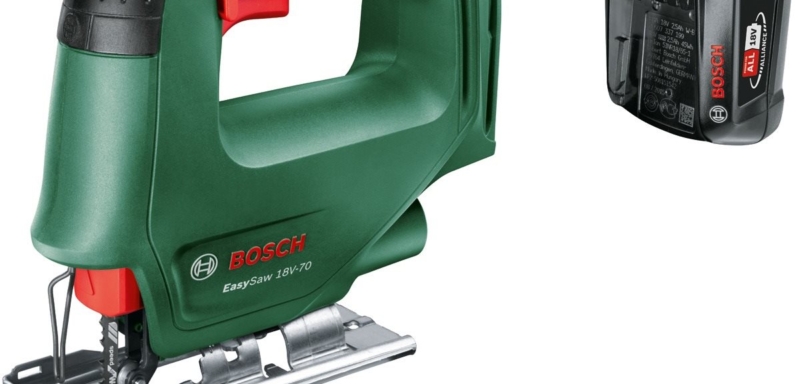 BOSCH Přímočará pila AKU EasySaw 18V-70, pilový plátek 0.603.012.002 (bez AKU)