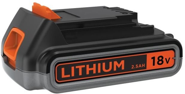 BLACK + DECKER Li-Ion baterie 2,5Ah 18V