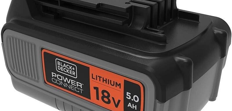 BLACK+DECKER Li-Ion baterie 18V (5 Ah)