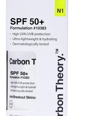Carbon Theory SPF 50+, krém na opalování 50 ml