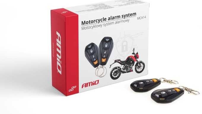 AMIO Alarm na motorku s&nbsp;dálkovými ovladači