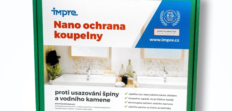 NanoConcept Nano ochrana koupelny proti usazování špíny a&nbsp;vodního kamene 30 ml