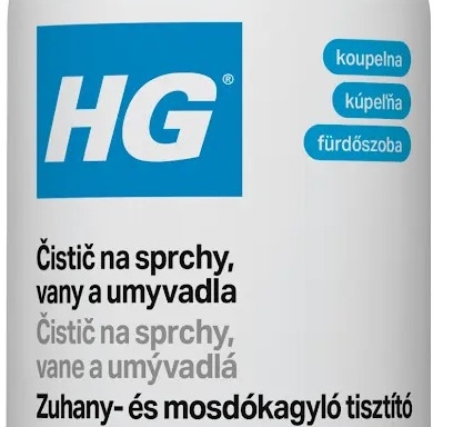 HG sprej na sprchy, vany & umyvadla 500 ml