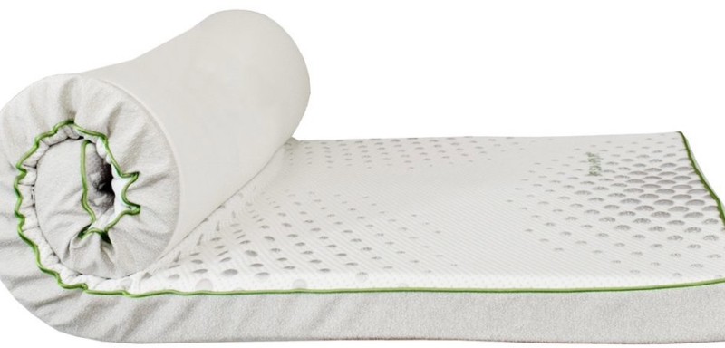 Dreampur Vrchní matrace Grey Dots 8,5 cm 180 × 200 cm