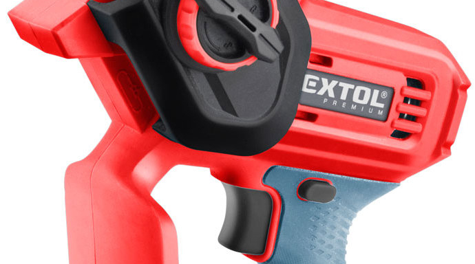 EXTOL PREMIUM Pila řetězová aku jednoruční SHARE20V, 12 cm, 20V Li-ion, 2Ah, 8891922