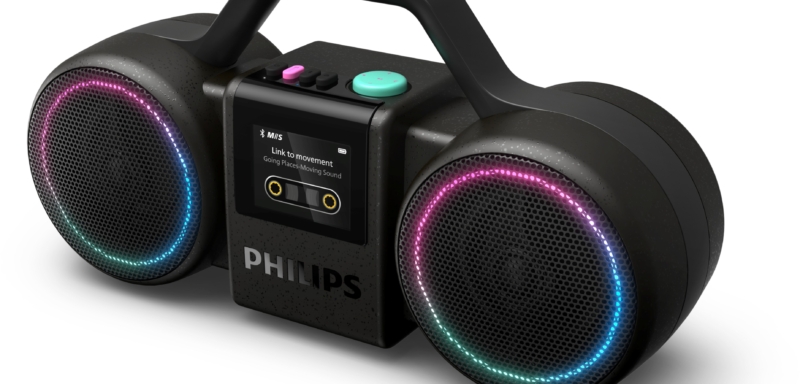 Philips The Roller černá
