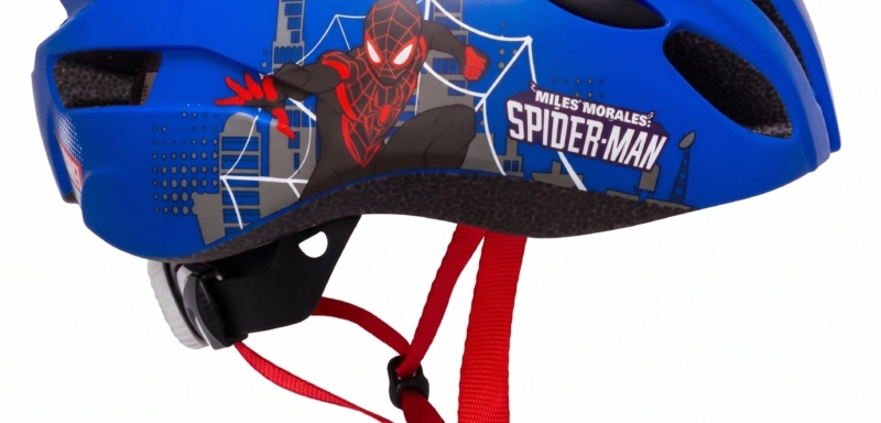 Disney Cyklo přilba in mold Spiderman velikost S