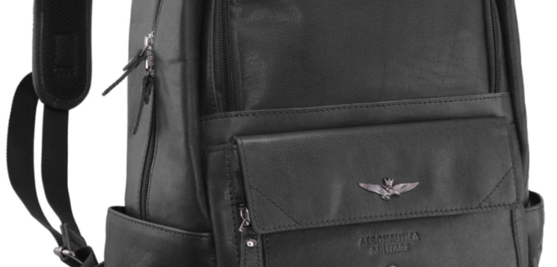 Aeronautica Militare – Batoh Vintage classic – AM – 355 – 01 – černý