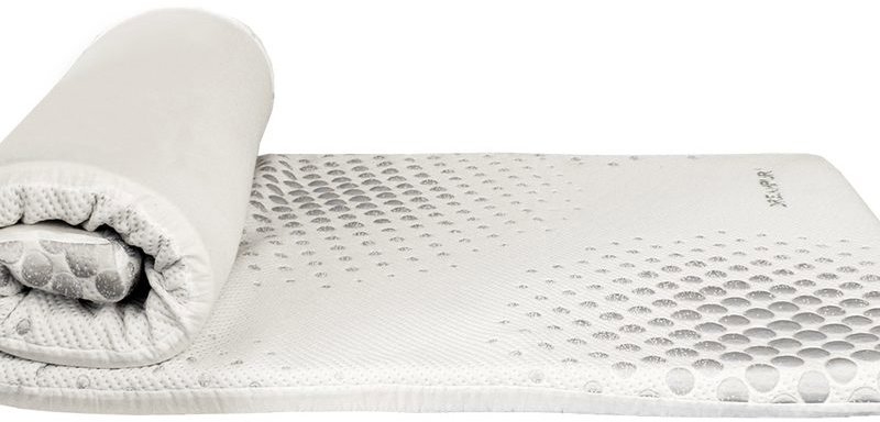 Dreampur vrchní matrace Grey Dots 5 cm 180 × 200 cm