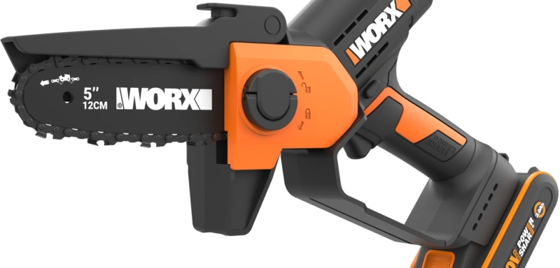 WORX Řetězová pila jednoruční AKU 20V WG326E (1 × 2,0 Ah AKU)